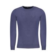 Blå Polyester Pullover