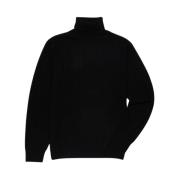 Uld og Cashmere Turtleneck Sweater