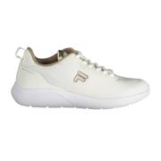 Sporty Beige Sneakers med Kontrastdetaljer