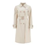 Delon Double-Breasted Trench Coat