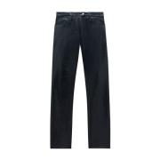 Sort Slim Fit Stretch-Bomuld Jeans