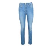 Jeans med 92% bomuld 8% spandex