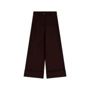 Elegant Wide Leg Trousers