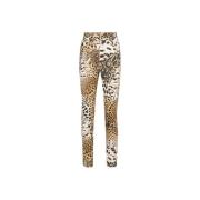 Slim Jeans med Jaguar Print