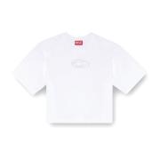 Bomuld T-shirt med Oval-D Logo