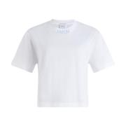 Hvide Crew Neck T-shirts og Polos