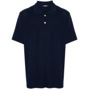 Navy Blue Polo Shirt Herremode