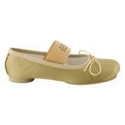 Anatomic Grønne Ballet Flats