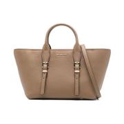 Beige Shopper Bag