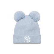 Dobbelt Pom Pastel Blå Beanie