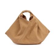 Beige Shopper Taske SS25