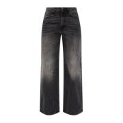 Jeans med Vintage Effekt