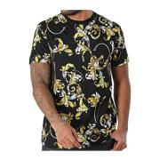 Blomstret Bomuld T-shirt