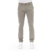 Chino Bukser - Ensfarvet - Trendy