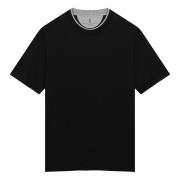 Kortærmet rund hals T-shirt