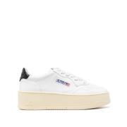 Hvide Platform Sneakers