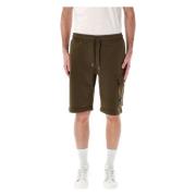 Grøn Fleece Lens Shorts