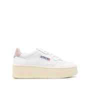 Platform Sneakers i Hvid