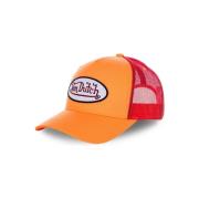 Orange Fluorescent Trucker Cap Fresh03