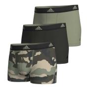 Grøn Active Flex Bomuld Camo Boxers