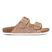 Glitter Sandaler med Metal Spænde