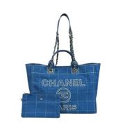 Pre-owned Canvas chanel-tasker