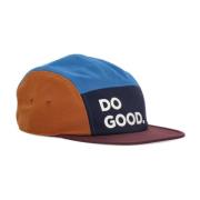 Flad skygge 5-panel camper hat