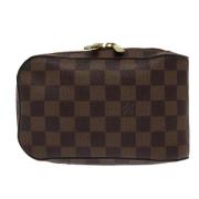 Pre-owned Canvas louis-vuitton-tasker