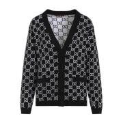 Vendbar GG Wool Jacquard Cardigan