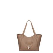 Beige PU Taupe Taske