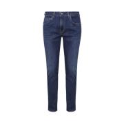 Slim Fit Blå Denim Jeans