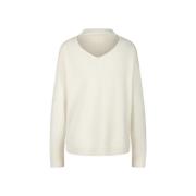 Fløde Uld Cashmere Sweater V-hals