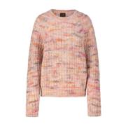 Farverig Alpaka Uld Sweater