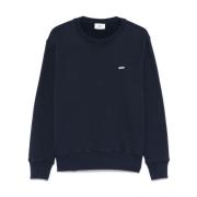 Ribbed Crewneck Sweatshirt