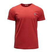 Herre T-shirt Pietro Rød Regular Fit