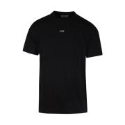 Slim Stamp T-shirt i sort