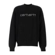 Sort Rivet Script Sweatshirt