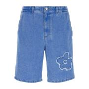 Denim Bermuda Shorts