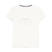 Hvide Crew Neck T-shirts og Polos