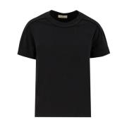 Præget Profil Crew-Neck T-shirt