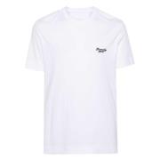 Logo-broderet T-shirt