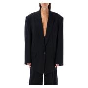 Oversize Glen Sort Blazer