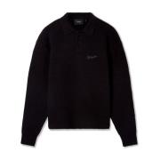 Scribble Polo Sweater