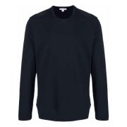 Pima Cotton Long Sleeve Crew T-Shirt