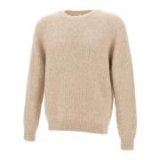 Blød Uld Yak Sweater Beige