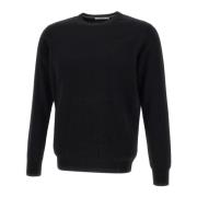 Sort Cashmere Uld Sweater