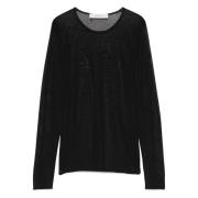 Langærmet Top Viscosa Knit