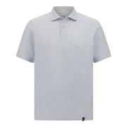 Poloshirt i bomuldsjerseyblanding