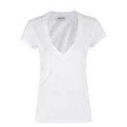 V-hals top i trendy stil