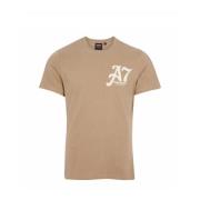 Vintage-inspireret Legendary A7 T-shirt Brun